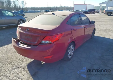 2013 Hyundai Accent Gls z USA, uszkodzony, nr VIN KMHCT4AE5DU305509